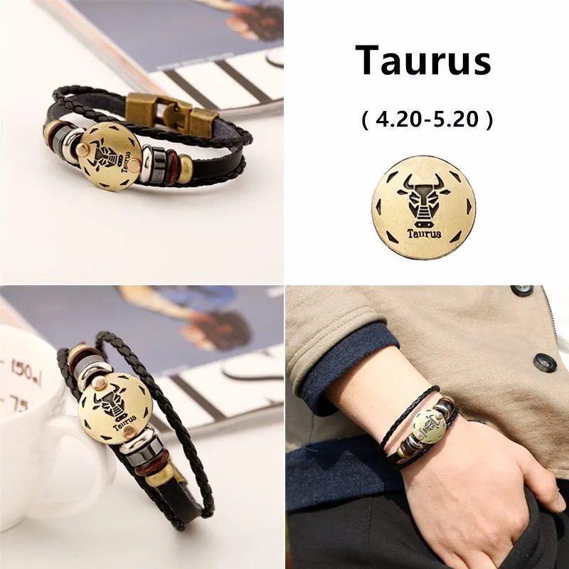 Vintage Punk Charms Infinity Rope Bracelet For Women And Men