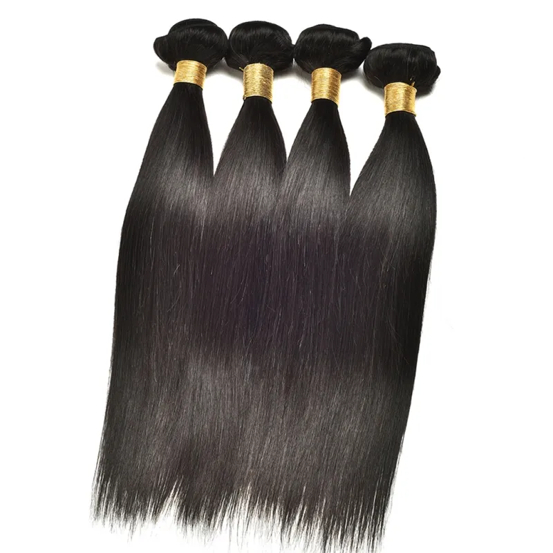 Three 30inch Bundles Brazilian Straight Hair 3 Bundles Deals Hermosa Hair 10A 100  main image 2