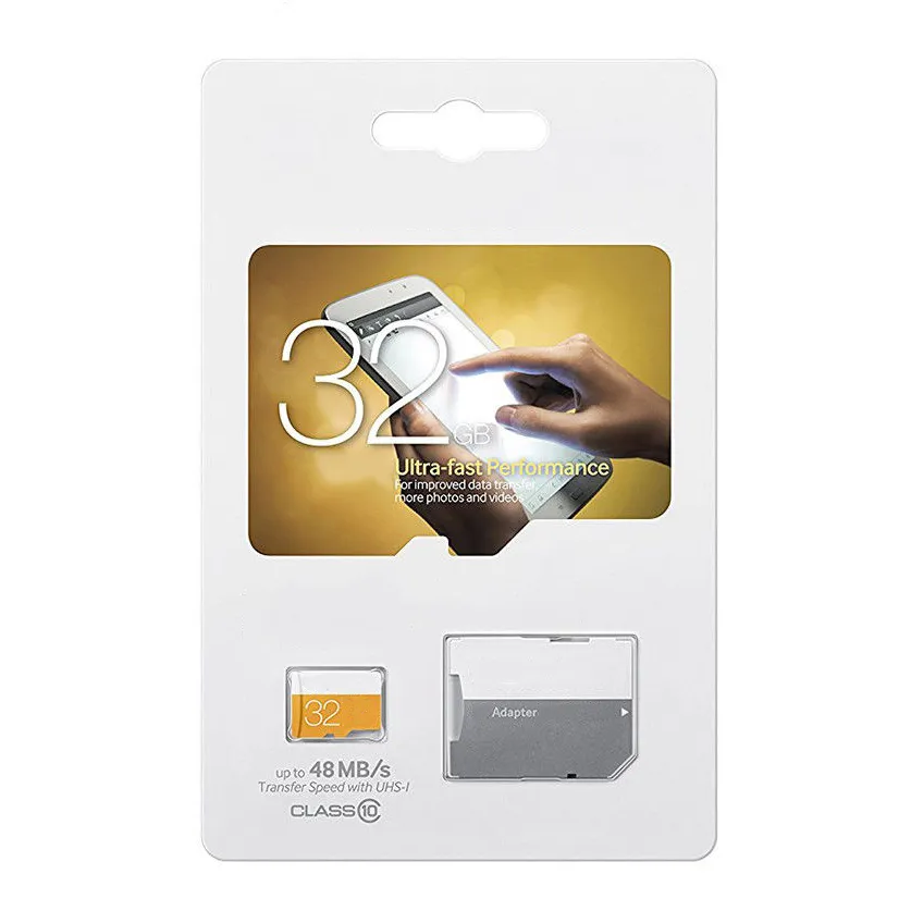 EVO 8GB 16GB 32GB Memory Card سعة حقيقية C10 Class 10 EVO UHS-I U1 TF Memory Card