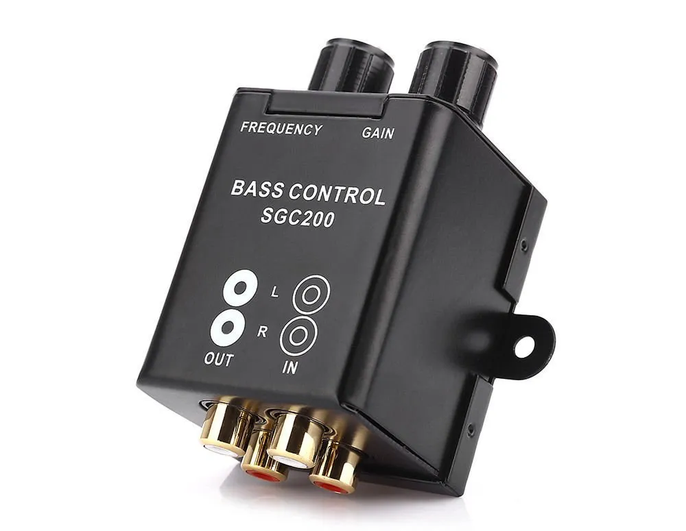 Universal Car Remote Amplifier Subwoofer Equalizer Crossover Bass Controller New8164157