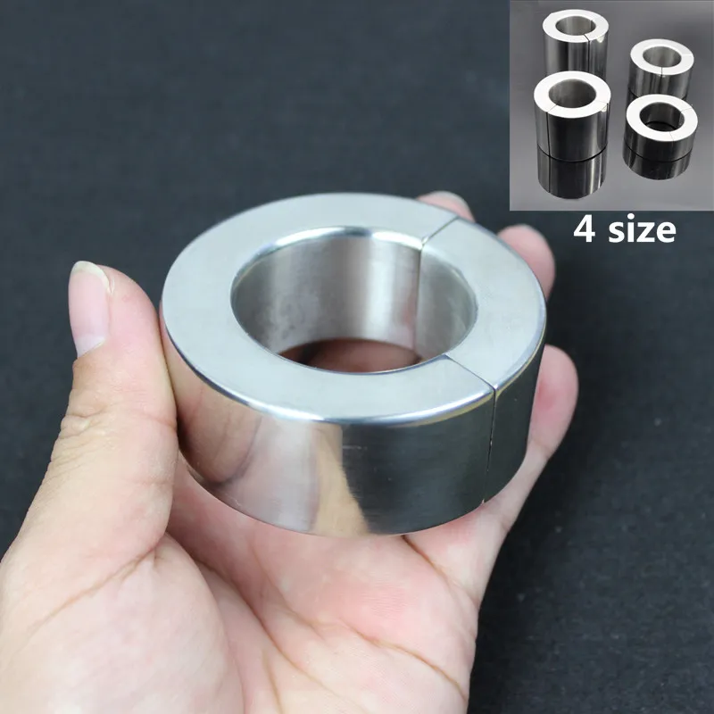 METAL HARD - ANNEAU DE PÉNIS ET DÉCROU DE TESTICULE 55 MM
