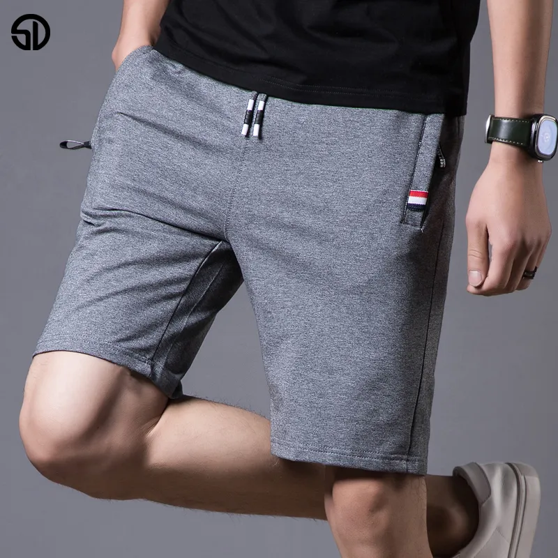 Summer Cotton Shorts Men 5XL Solid Men Shorts Homme Casual Breathable Bermuda Jogger Fashion Top Quality Brand Male Beach