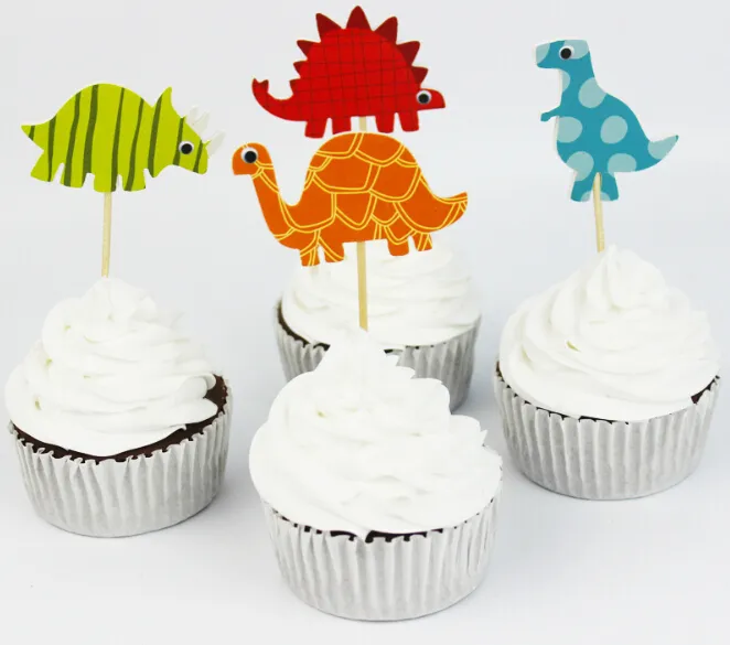 Décoration Gâteau Dinosaure, 7 pièces Décorations de Gâteau d'anniversaire,  Décorations de Cupcakes Toppers, pour Les Fournitures de Fête  d'anniversaire pour Enfants : : Cuisine et Maison