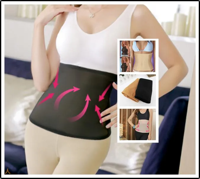 Invisible Tummy Trimmer Slimming Belt Body Trimmer Waist Slender Belt M02