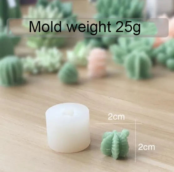 Stampo Silicone Per Cactus - Per Torte, Cioccolato, Gelatina, Antiaderente - Foto 11