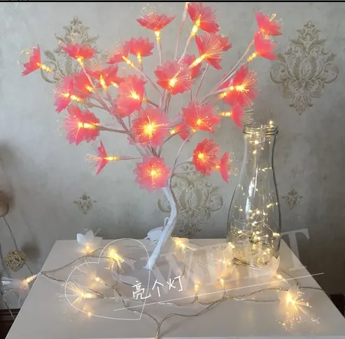 Optical fiber led lights led small lanterns string lights bedroom layout girls heart room lights. Rose lantern