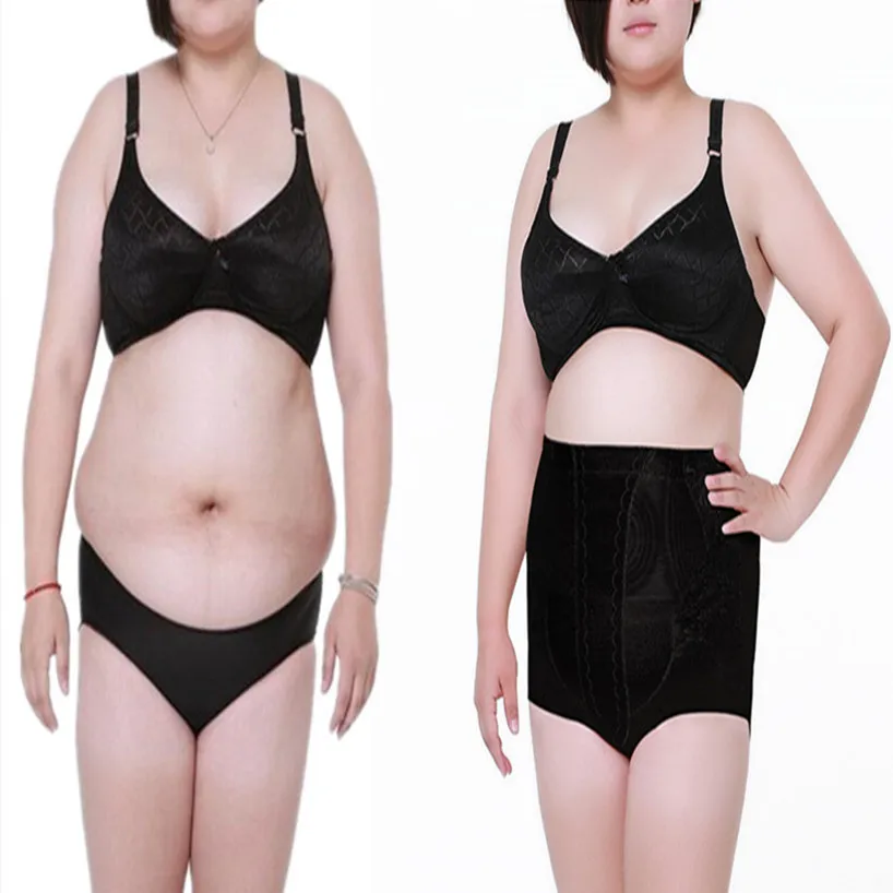 Women High Waist Shaping Tummy Panties Slimming Belly Underwear