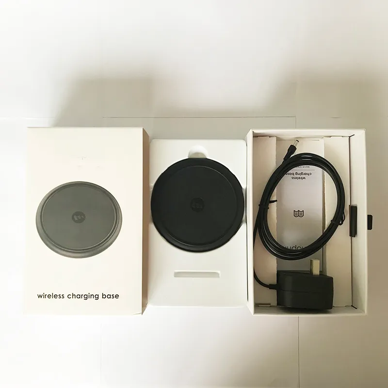 Mophieweireless Brand New 7,5W Qi Chargers sem fio de carga rápida para iphone x 8 mais alta qualidade com pacote de varejo DHL livre