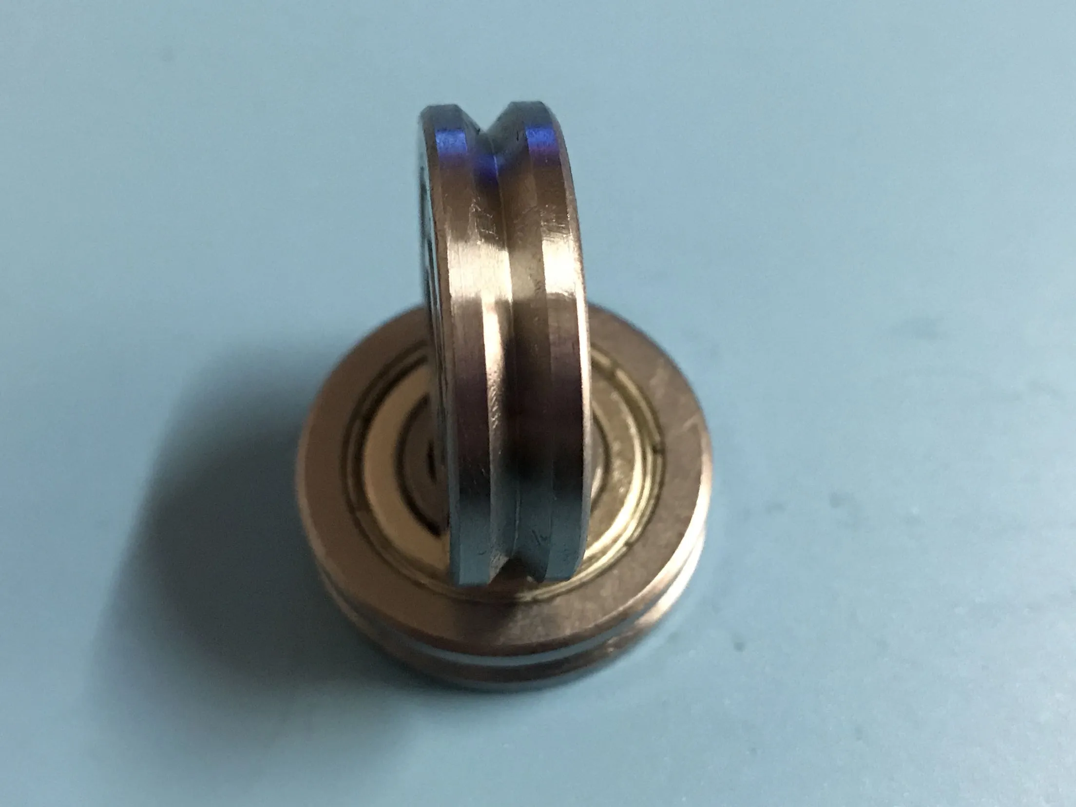 10 pz di alta qualità V6000ZZ V raddrizzatore scanalato cuscinetti ruota di guida A1001 2Z V90 10*30*8 mm cuscinetti puleggia V scanalatura larghezza 3.5 mm