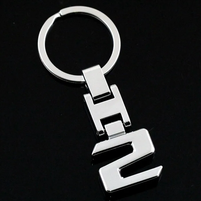 3D Metal Key Chain Ring for Mercedes Benz AMG Sport Car Home Decoration Gift