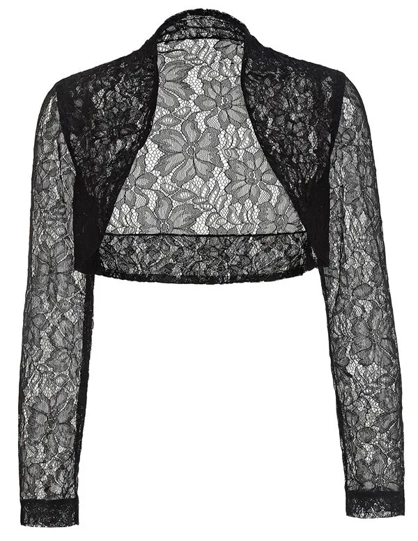 Plus Size Womens Lace Bolero Jacket With Cropped Shrug For Autumn Fall Weddings Proms And Evening Events Today Black Green D1891803 From Yizhan04 9.33 DHgate.Com