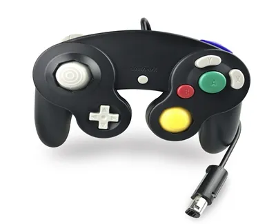 100 pçs / lote transporte rápido venda quente 12 cores wired game controller gamepad joystick para ngc gamecube