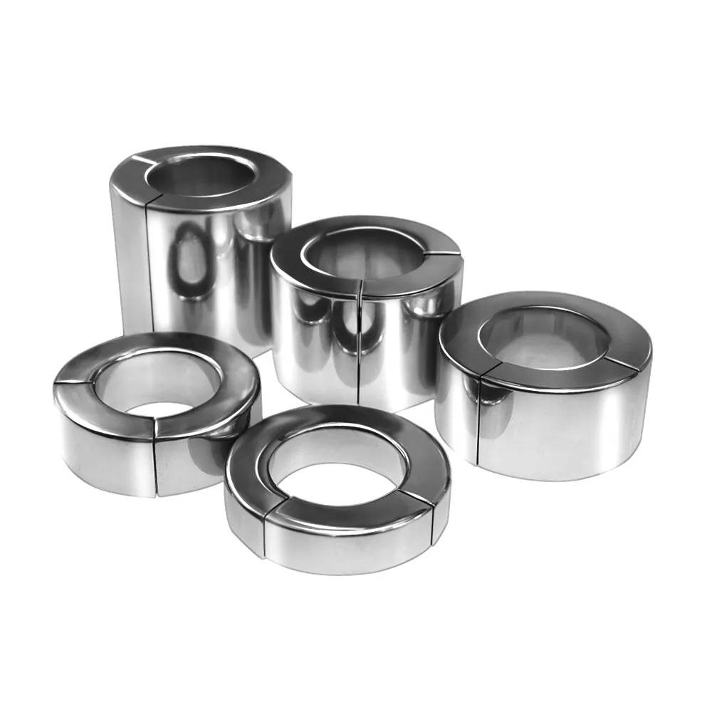 コックリングプレイ ステンレス鋼の磁気刺激ペニスペンダントボールストレッチャーコックリング男性陰嚢拘束ボンデージセックスおもちゃを￥2,522 | DHgate