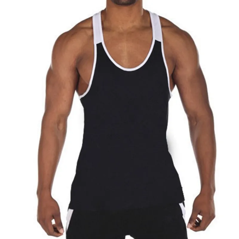 Fashion Golds Tank Top Men Sleeveless Shirt Bodybuilding Fitness Stringer Undershirts Men's Singlets Muscle Clothes Workout Vest brand