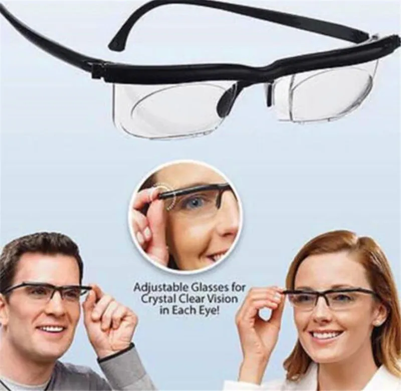 Adjustable Reading Glasses Zoom Presbyopic Glasses Magnifying For