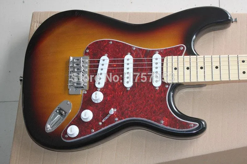 Envío gratis Factory Custom Shop 2015 nueva guitarra eléctrica st Sunburst guitarra eléctrica 1 15
