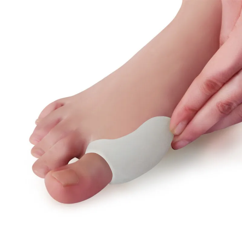 Silikongel Bunion Protektor Käfer-Crusher-Knochenpolster Hallux Valgus Zehenabscheider Bunion Schiene direkter Korrektor