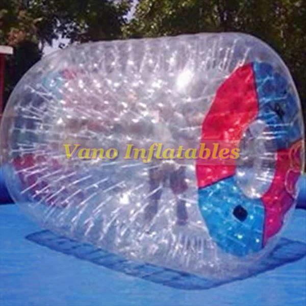 Rolo inflável 2.4x2.2x1.7 m Comercial PVC Água Walker Bola Hamster Humano Roda com Bomba Frete Grátis