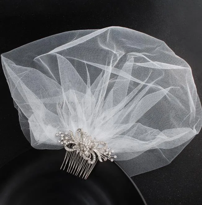 Europejski i Amerykański Klasyczny ślub Brides Wedding Veil Bird Cage Design Headwear