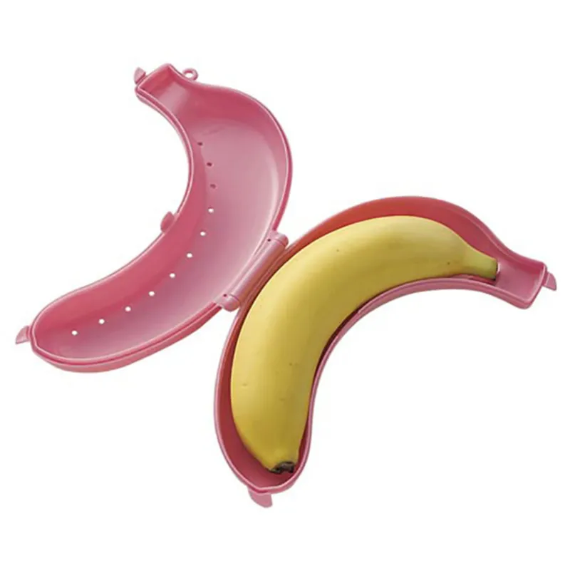 Tragbare Obst Tools Reise Mittagessen Banana Cute Banana Protector Fall Aufbewahrungsbox Halter Kostenloser Versand