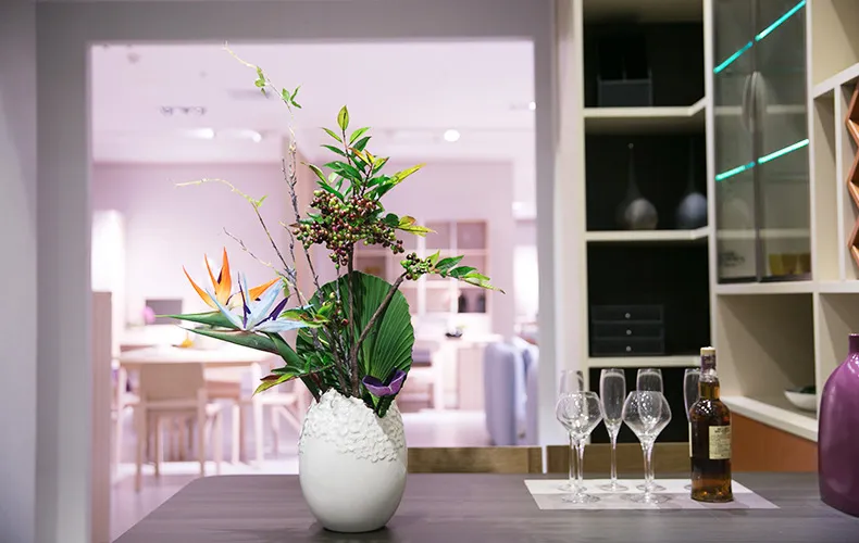 Artificial Flowers Paradise Bird Strelitzia High Quality Fake Flower Home Decorations for Wedding Party el Office Decor 80cm6264112