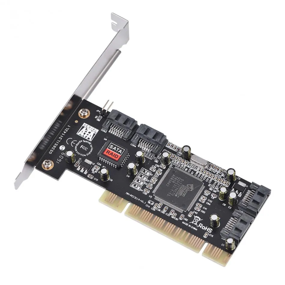 Pcie sata raid. Контроллер PCI SATA 4-Port+Raid. PCI Express SATA контроллер. PCI Raid контроллер SATA. Silicon image sil3114