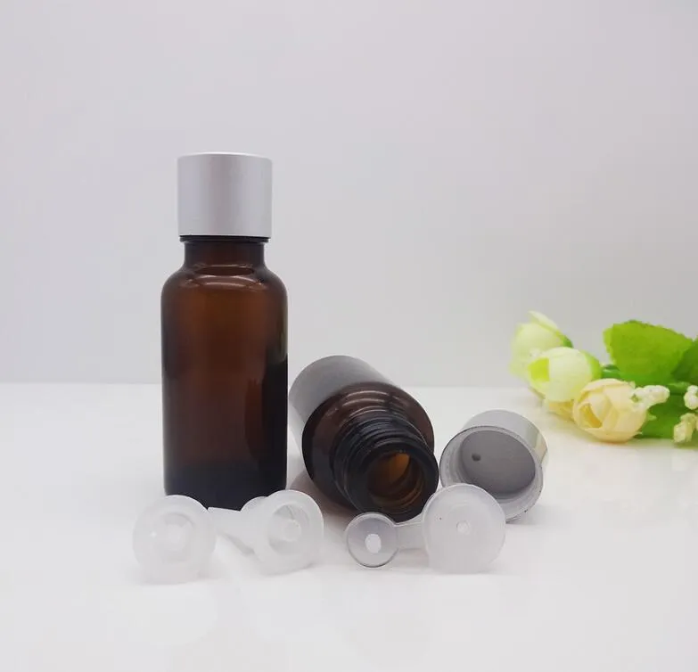 20ml Tawney Essential Oil Perfume Bottle Roll On Glass Bottles Burette For Perfume Essential Oil Bottles