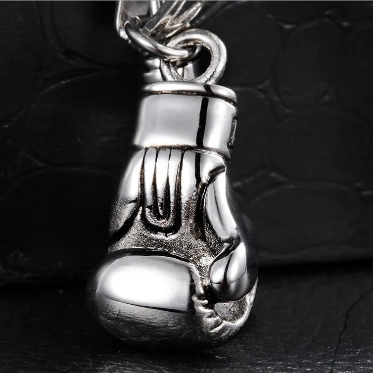 Collar Con Colgante De Guantes De Boxeo Regalo De Joyería