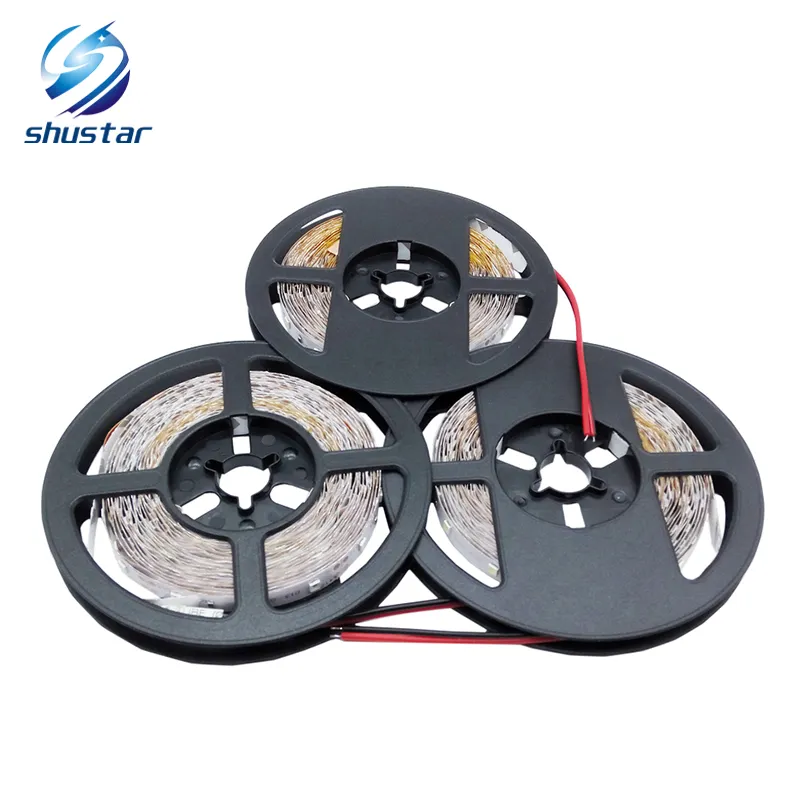 LED-strip 5M 300leds No-Waterproof RGB Light 2835 DC12V 60LEDS / M FIEXBLE LICHT LED LIBON TAPE Woondecoratielamp