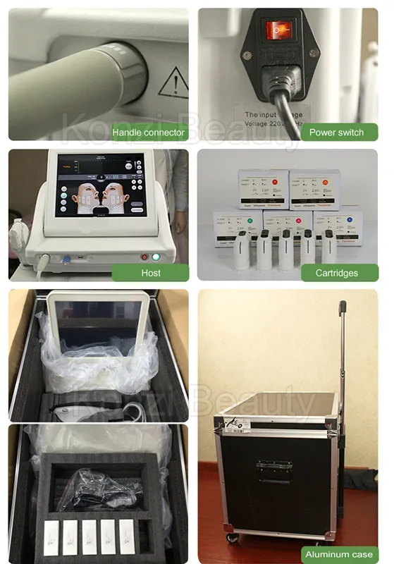 Beauty salon popular hifu face lift device face lift machine wrinkle removal