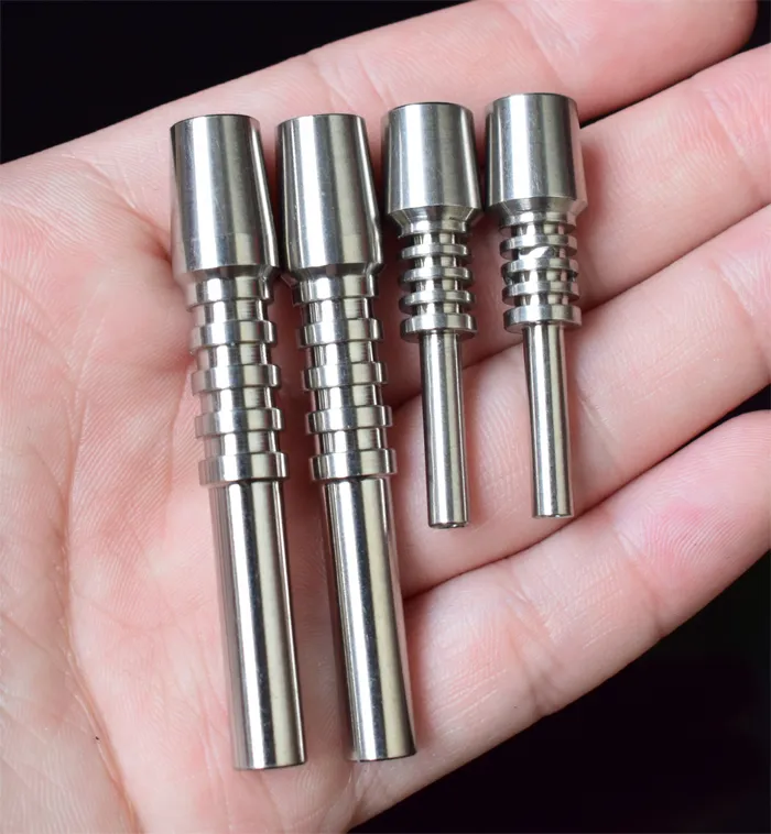 Pupular 10mm Titanium Tip Collector Tip Titanium Nagel Mannelijke Gezamenlijke Micro NC Kit Omgekeerde Nagel Ti Nagel Tips8047697