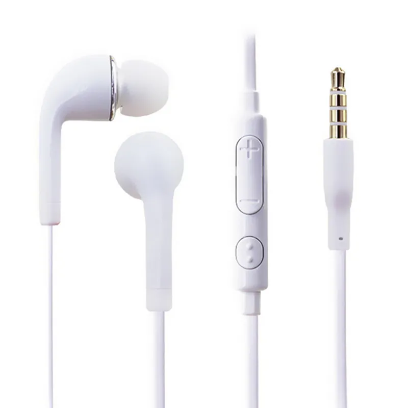 J5 Kopfhörer In-Ear-Headset Stereo mit Mikrofon und Fernbedienung für Samsung Galaxy S7 S6 S5 S4 100 Stück/mehr