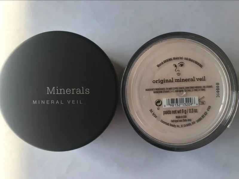 2018 novos minerais chegada fundação FEIRA 01 / GOLDEN NU 16 / LIGHT BEIGE 09 / Original véu mineral / macia média 11 com código de lote