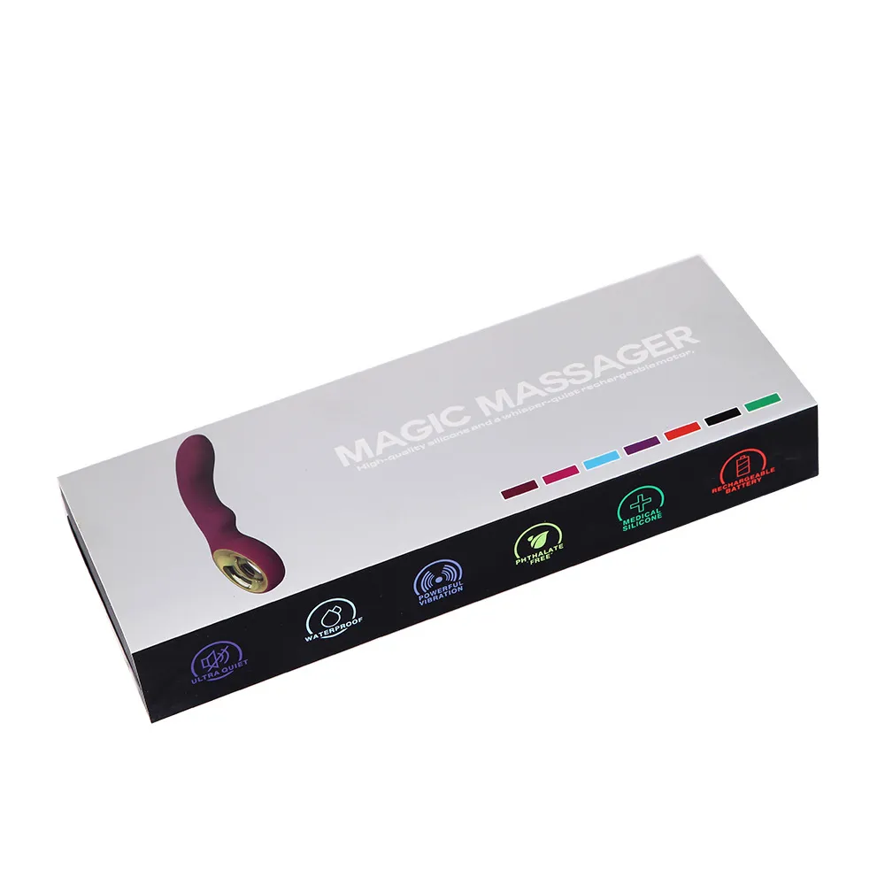 Şarj edilebilir Dildo Vibratör G Noktası Masaj Vibratör Sihirli Değnek USB Vibratörler Seks Oyuncakları Kadınlar için / Onun Seks Makinesi