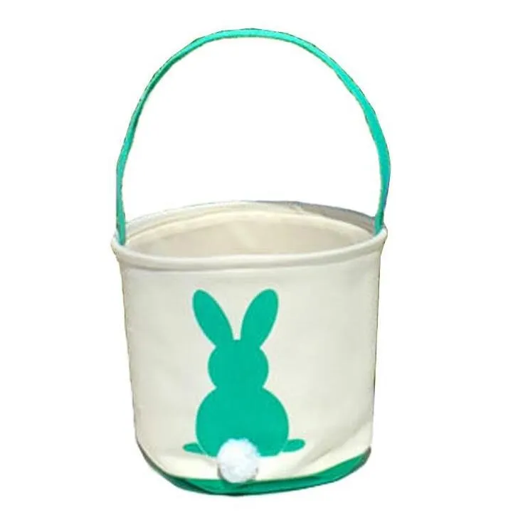 Coniglio Easter Basket Easter Bunny Borse Coniglio Printed Canvas Tote Bag Egg Caramelle Cesti i