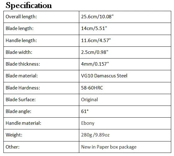 Haute Qualité Katana VG10 Damas Acier Tanto Lame Ébène Poignée Fixe Couteaux À Lame Avec Gaine En Bois Collection couteau