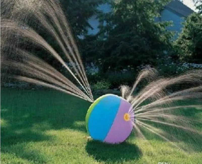 pelota de agua inflable de playa rociador al aire libre rociador de agua inflable de verano globo al aire libre jugar en la pelota de playa de agua