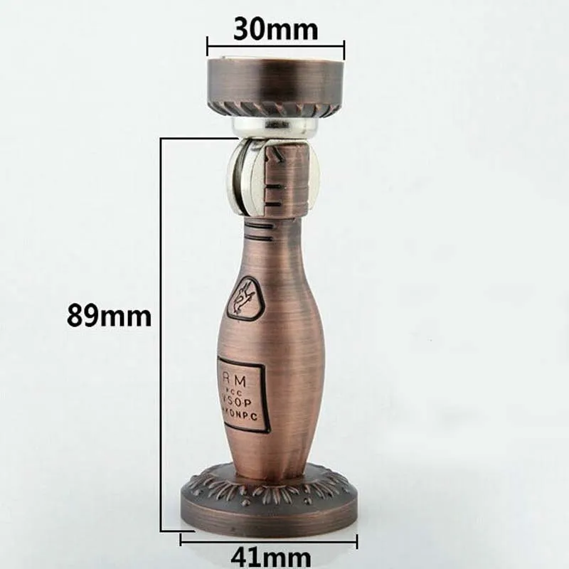 1 조각 2018 새로운 패션 유럽 스타일 아연 합금 도어 스토퍼 클래식 청동 문은 강한 자력을 멈 춥니 다.