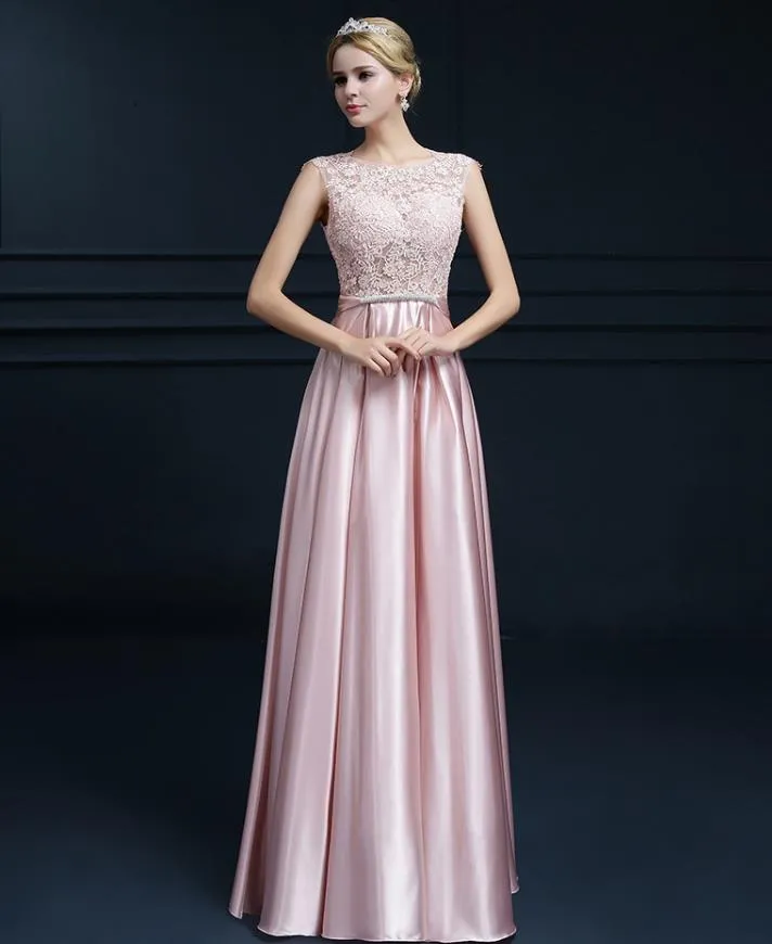 Stunning Rose Pink Sequined 2020 Deep V Neck Prom Dresses Vintage Sexy Silk Mermaid Ärmlös Lyx Lace Plus Storlek Evening Gowns Billiga