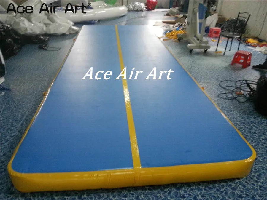 Divertente Air Mat gonfiabile Air Track Gym Cheerleading Tumbling Ginnastica Jumping Exercise Mat Balance Beam Pad Cheer Skills Training