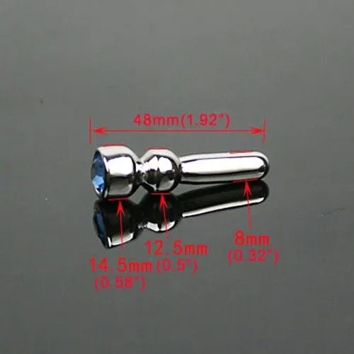 Dispositifs de chasteté Nouveau bouchon urétral en acier inoxydable chaud Bouchon urétral en métal # t65