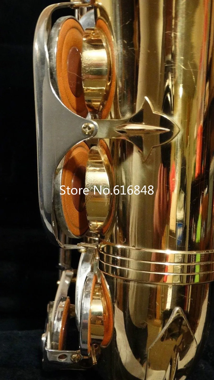 Ny Jupiter Jas 669-667 Brand Musical Instrument Alto Eb Tune Saxofone Gold Lacquer Body Silver Plated Key Sax With Case