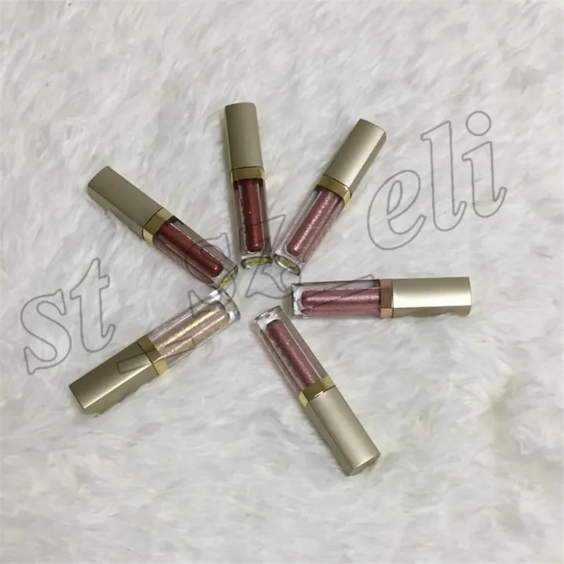 Elegance için Stila Sıvı Göz Farı Seti Göz Altı renkler Pırıltılı Glow / Glitter Glow Göz Farı 6 renk / set