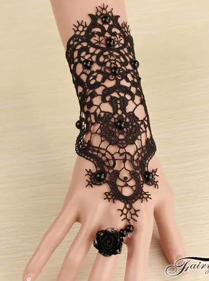Classic Elegance: Premium Black Lace Dress - Shop Now for Timeless Style!  from Dhgate Wedding Bracelets - price 4.27