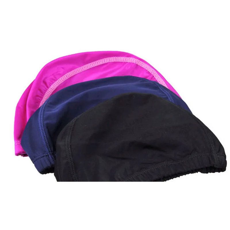 1 stks Kids Solid Swimming Cap Siliconen Zwembaden Waterdichte Volwassen kinderen Caps Mannen Pure Color Swimming Cap