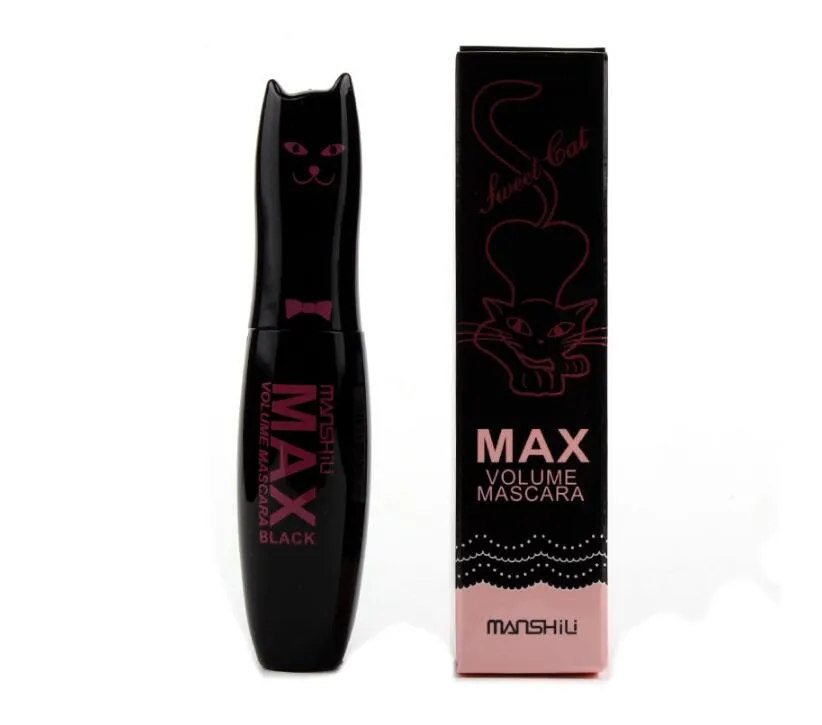 Ny Original Max Volume Förlängning Mascara Black Rimel Vattentät Curling och Tjockögon Ögonfransar Makeup Maquillage Tools