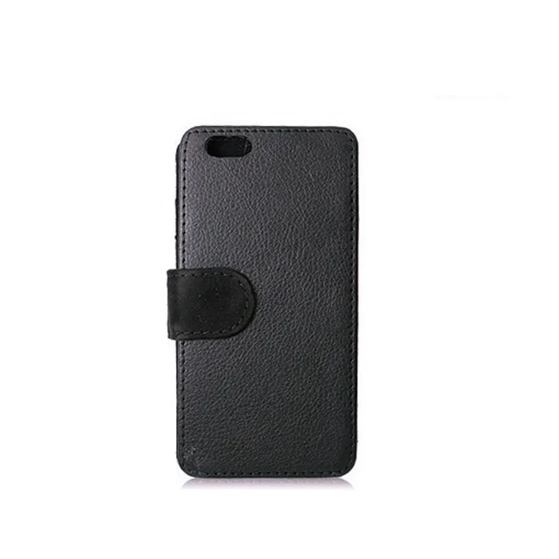 10st Universal Blank Sublimation PC + Läderskydd för iPhone 6 6 Plus X med magnet och korthållare Gratis frakt