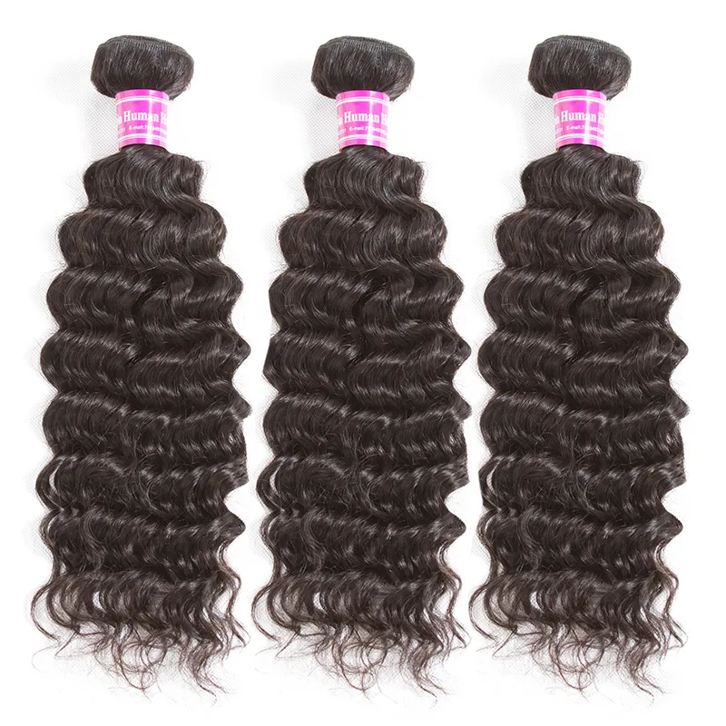 Braziliaanse Virgin Hair Straight Menselijk Haar Bundels Body Wave Sluiting en Frontale Accessoires Remy Menselijk Haar Weave Extensions Wholesale Deals