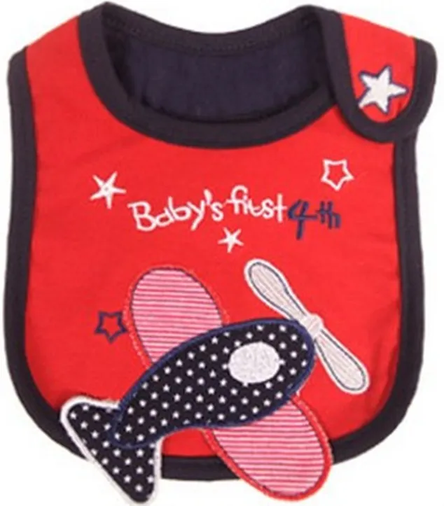 Cartoon Animal Print Bibs Infant Bandana Burp Doeken Baby Meisjes Jongens Katoen 3 Lagen Waterdichte Bib C4491