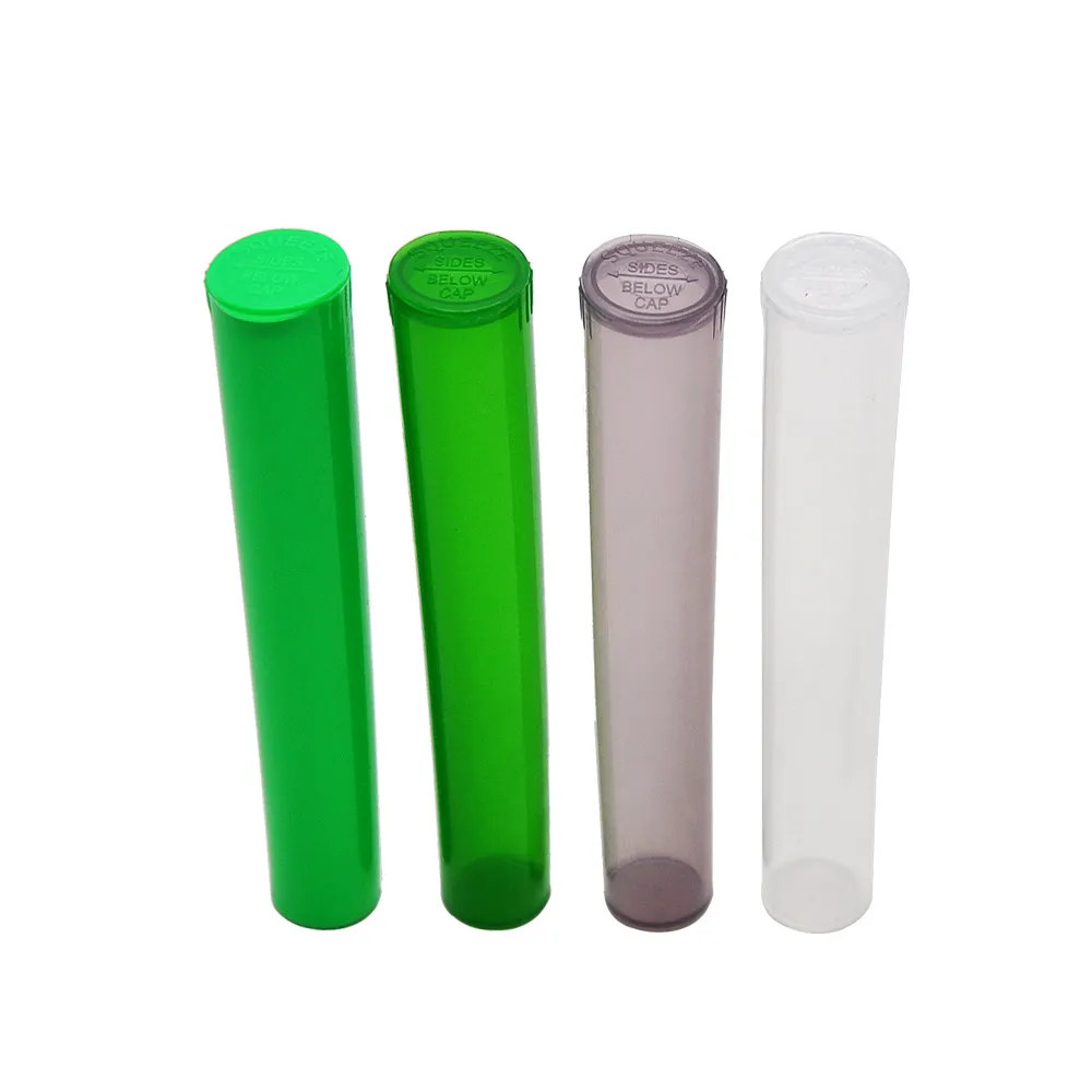 RICH DOG 116MM/4.57" Tube Doob Vial Étanche Hermétique Odeur Preuve Odeur Scellage Herbe/Épice Conteneur Boîte De Rangement Couleur Aléatoire